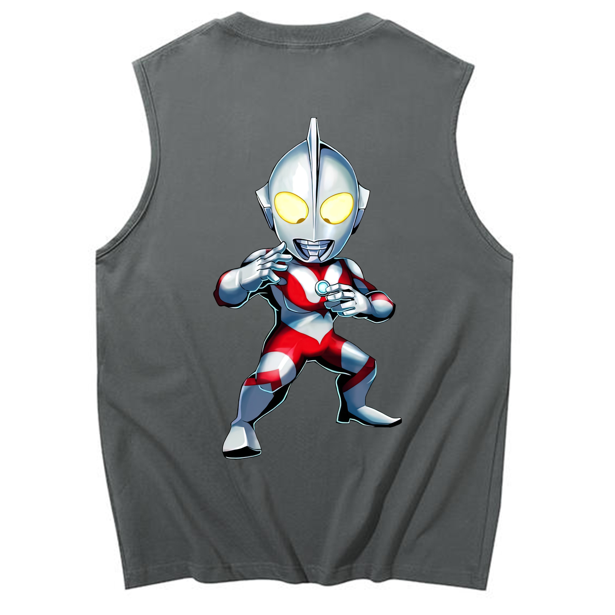 （画像用） ウルトラマン Ultraman コットン100％タンクトップ（背面プリント）